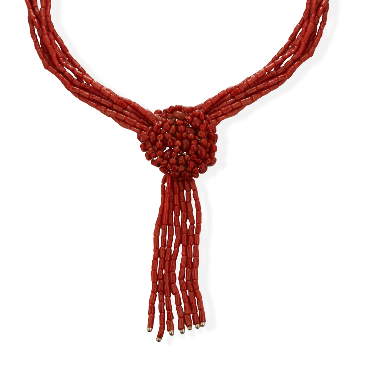 Collana Linea Fantasy in Corallo rosso