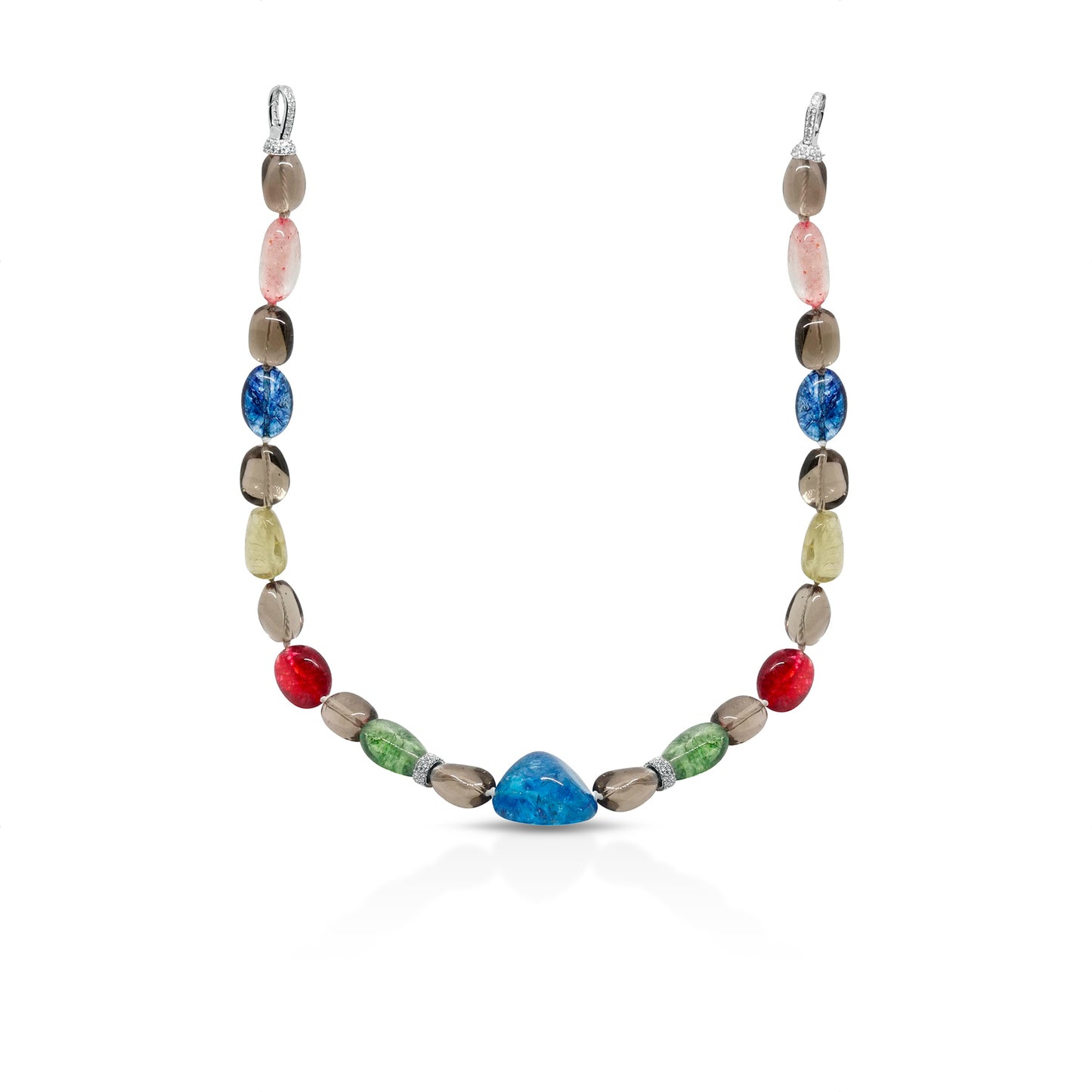 Collana Sassi multicolor