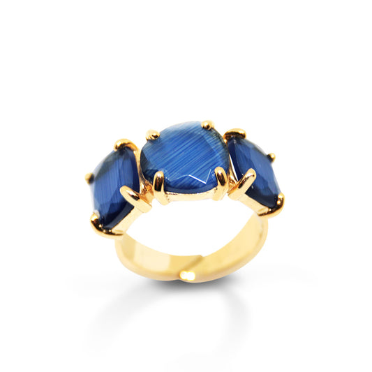 Anello Kora blu